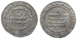 World Coins - Abbasid Dirham, Misr 220h