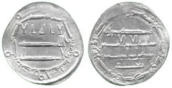 World Coins - Abbasid Dirham, Madinat al-Salam 181h