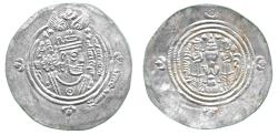 World Coins - Arab-Sasanian Drachm, BH 61h