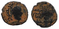 World Coins - Zengid of Syria Fals, Halab 571h