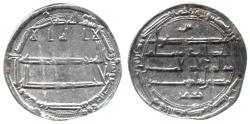 World Coins - Abbasid Dirham, al-Muhammadiya 184h