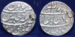 World Coins - INDIA: Independent States Farrukhabad, emp. Ahmad Khan Bagash. AR Rupee, AH 1173, 11.28gm.