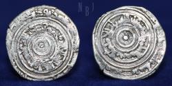 World Coins - FATIMID: AL-MU‘IZZ (341-365h). AR Dirham, Misr 363h, 1.40gm