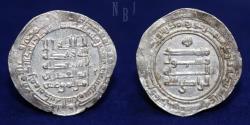 World Coins - Abbasid Caliphate: Al-Radi, AR Dirham, Madinat al-Salam, AH 327, 3.25gm