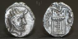 Ancient Coins - PERSIS Autophradates II (Vadfradad) AR Drachm. Struck Early-mid 2nd Century BC, 4.03gm, EF