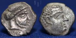 Ancient Coins - Qataban: Unknown Ruler, Late 2nd - 1st Century BC, 1.89gm, 13mm.