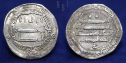 World Coins - ABBASID CALIPHATE, FIRST PERIOD AL-MAHDI, AR DIRHAM, Ghasr al-Salam 168 AH, 2.69gm.
