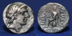 Ancient Coins - SELEUKID KINGDOM Demtrios I. 150-145 BC, 3.72g, 16mm, VERY FINE & RARE