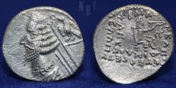 Ancient Coins - PARTHIAN EMPIRE: Phraates IV. 38-2 BC. AR Drachm, Ragaa mint, 3.68gm, 20mm, EF