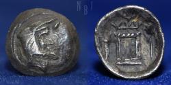 Ancient Coins - Kingdom of Persis, Artaxerxes I (3rd century B.C.), Obols, 0.52gm, Good VF & RR