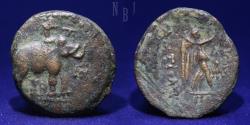 Ancient Coins - Seleukid Kingdom: Antiochus III the Great, 220-187 BC. AE Bronze, 7.10gm