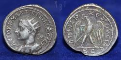 Ancient Coins - SYRIA, Seleucis and Pieria: Antioch. Gordian III. BI Tetradrachm. Struck 240 AD, 11.85gm.