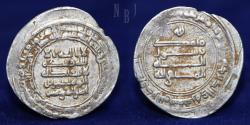 World Coins - Abbasid: AR Dirham, al-Muttaqi (lillah), Madinat al-Salam mint, 330 AH dated, 4.02gm.