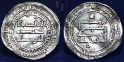 World Coins - ABBASID: AL-MUKTAFI (289-295h). AR Dirham, Mint Basra, Date 292h, 2.98gm.
