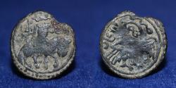 World Coins - ILKHANID Abu Sa’id (716-736)h copper Fals. Mint Arzanjan, 1.59g, 18mm, VF & RR