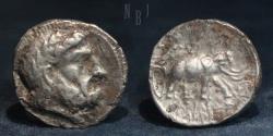 Ancient Coins - Seleukid Kings: Seleukos I Nikator (Circa 285-280 BC), AR Drachm, 4.03 gm.