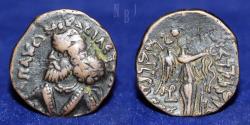 Ancient Coins - Indo Parthian, Pakores. 100-135 AD. AE Tetradrachm,  Uncertain mint in Arachosia, 8.43gm.
