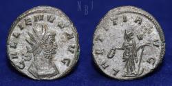 Ancient Coins - ROMAN EMPIRE: Gallienus AE Antoninianus. Mediolanum (Milan) Mint, 260-268 AD, 4.57gm.