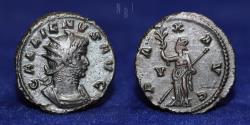 Ancient Coins - Roman Empire: Gallienus Antoninianus, struck AD 260 -262 at Rome mint, 3.87gm, EF