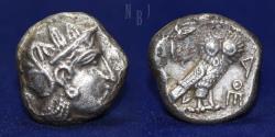 Ancient Coins - UNCERTAIN EASTERN MINT. Imitating Athens. Circa 353-294 BC. AR Tetradrachm, 16.37gm.