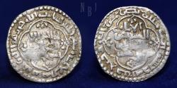 World Coins - Abbasid: AR Dirham, Madinat Al-Salam, AH 637, 2.97gm