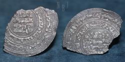 World Coins - Buwayhid: Abu Kalijar (415-440h), AR half Dirham, Mint Basrah. Date 436h.