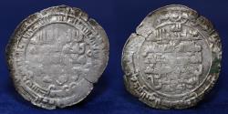 World Coins - BUWAYHID Mu'izz al-Dawla Ahmad, 946-967, AR Dirham, Askar mokaram AH347, 3.57g, 27mm, VF RR