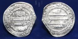 World Coins - Abbasid: al-Ma'mun (194-218h), AR Dirham, Mint Misr, Date 215h, 2.80gm