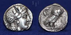 Ancient Coins - Alexandrine Empire: Mazakes. Satrap of Mesopotamia, 331-323/2 BC. AR Tetradrachm, 16.39gm.