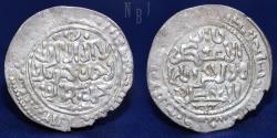 World Coins - ILKHANID: HULAGU KHAN AR DIRHAM, Date 670h, Musil Mint, 2.51gm
