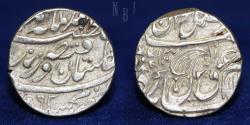 World Coins - SIRONJ: Muhammad Ibrahim 'Ali, 1868-1930, AR Rupee, Sironj minted, AH1310, 11.26gm.