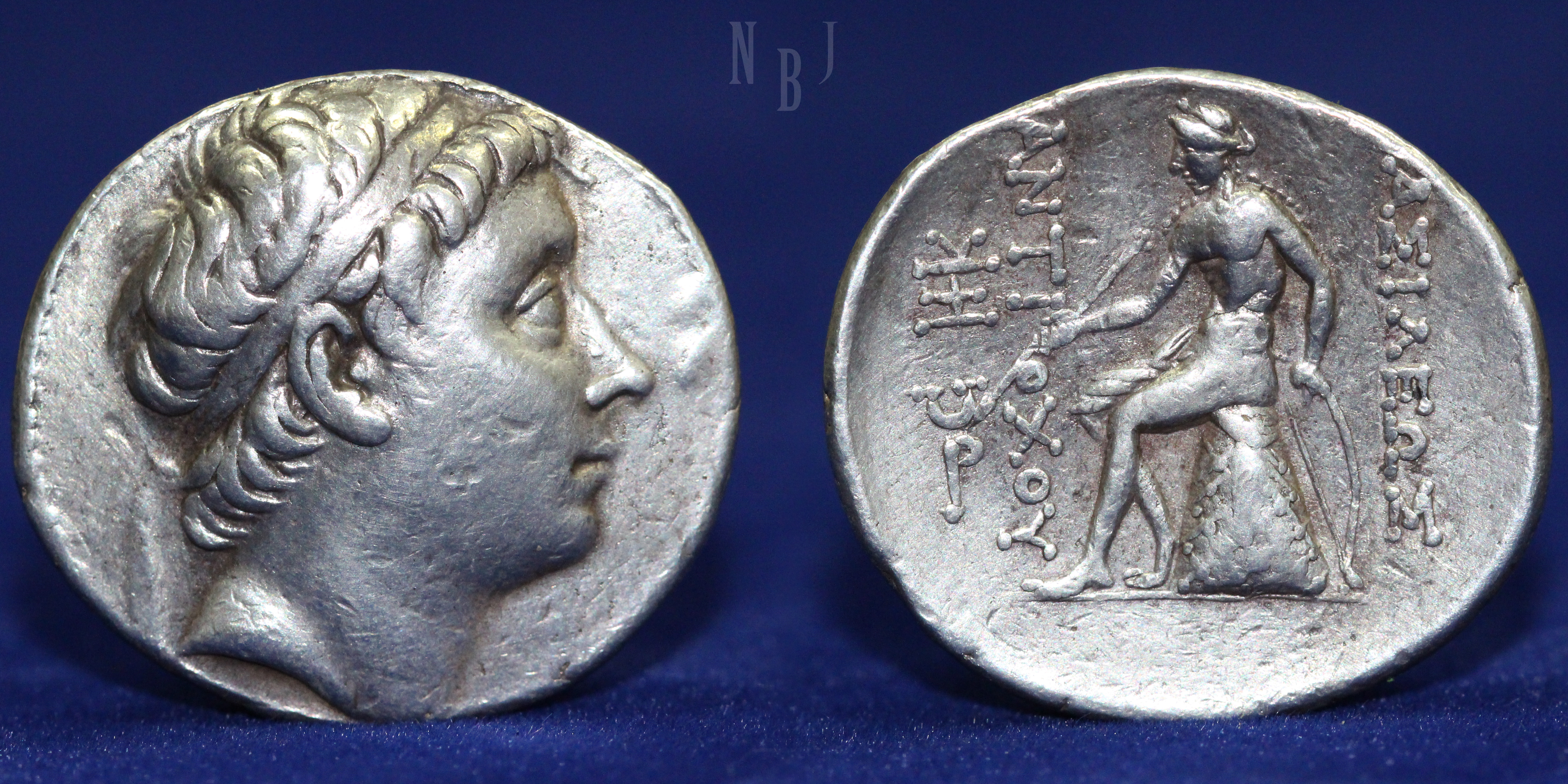 Seleukid Kingdom. Antiochos III (the Great), 223-187 B.C. AR