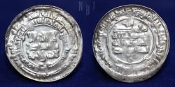 World Coins - SAMANID: Nasr II. 914-943 AD. AR Dirhem, Qirqizia mint, dated 313 AH, 3.29gm