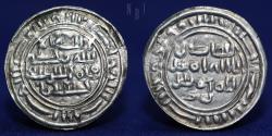World Coins - Amirs of the Yemen. Husayn (Abbasid Caliph al-Qadir) Silver Sudaysi, Zabid, ?undated 0.4gm, EF & RR