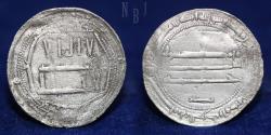 World Coins - Abbasid: temp. al-Rashid, AR Dirham, Ifriqiya 176h, 2.17gm