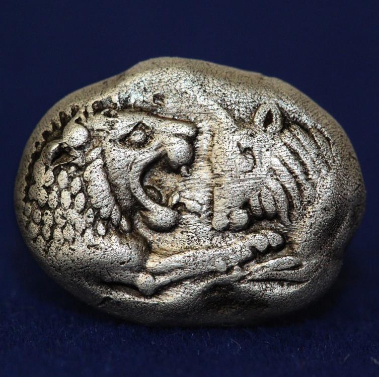 LYDIA Kings of Kroisos AR 1/3 stater 561-546 BC, struck in Sardes