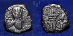 Ancient Coins - Sasanian Empire: Shapur I. (AD 240-272). AE Pashiz, 2.01gm
