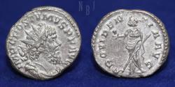 Ancient Coins - ROMAN EMPIRE: Postumus. 259-268 AD. Lugdunum, AR Antoninianus, 5.57gm, 21mm, EF