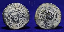 World Coins - FATIMID CALIPHATE: Al ‘Aziz Nizar, (365-386h / 975-996 AD) AE Fals, 2.98gm