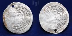 World Coins - Ilkhanids: Hulegu (Hulagu). AR Dirham, Posthumous issue. Al-al-Mahrusa 672h, 1.13gm, RRR