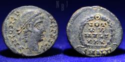 Ancient Coins - Roman Empire: Constans. 337-350 AD, AF Follis, Mint Antioch, 1.62gm