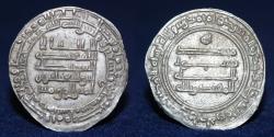 World Coins - ABBASID AL-MUQTADIR (295-320h) Dirham, Madinat al-Salam 297h, 2.49g, 27mm, EF