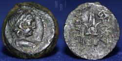 Ancient Coins - Seleukid Kings, Antiochos VII Euergetes nicknamed "Sedetes" 138-129 BC, Æ Antioch on the Orontes