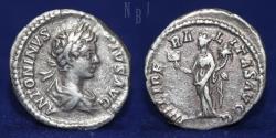 Ancient Coins - Roman Empire: Caracalla, 198-217. AR Denarius, Rome, 2.98gm.