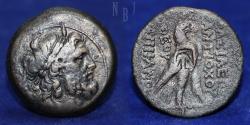 Ancient Coins - Seleukid Kingdom: Antioch on the Orontes. Antiochos IV Epiphanes 175-164 BC, AE Bronze, 36.70gm
