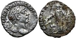 Ancient Coins - Trajan (AD 98-117). Silver denarius
