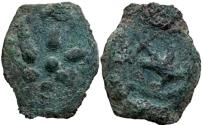 Ancient Coins - Alexander Jannaeus, 103 -76 B.C.