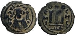 Ancient Coins - ARAB-BYZANTINE AE FALS.