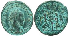 Ancient Coins - GALLIENUS Antoninianus. Samosata mint. VOTA ORBIS - Two Victories and Shield.