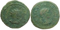 Ancient Coins - Aurelian, with Vabalathus. AD 270-275